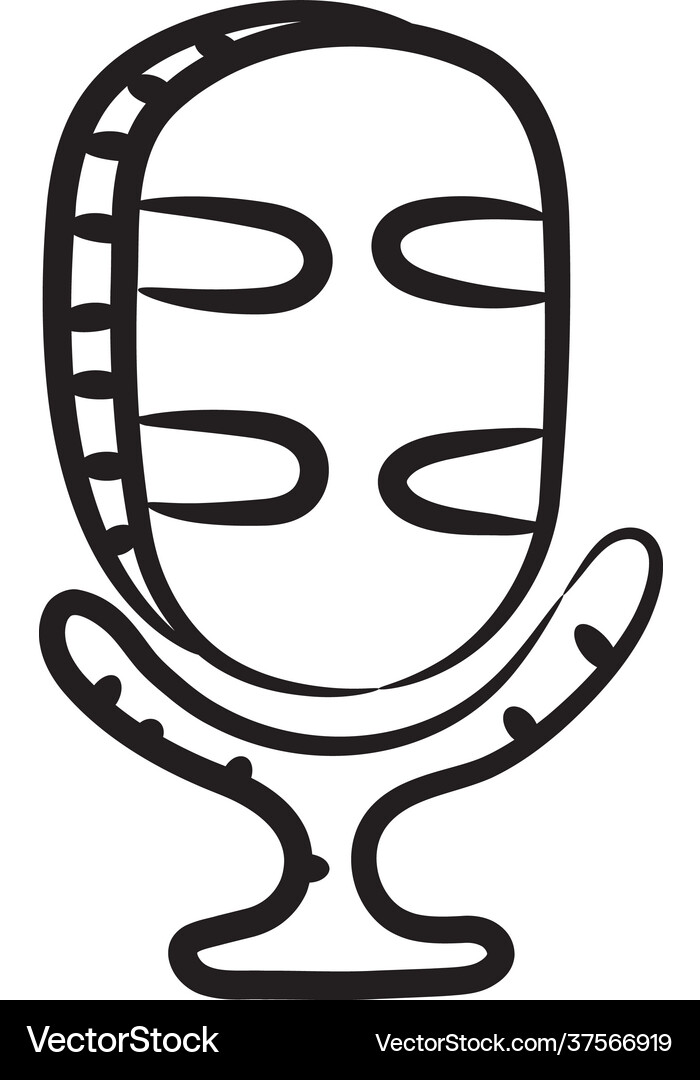 Microphone Royalty Free Vector Image - VectorStock