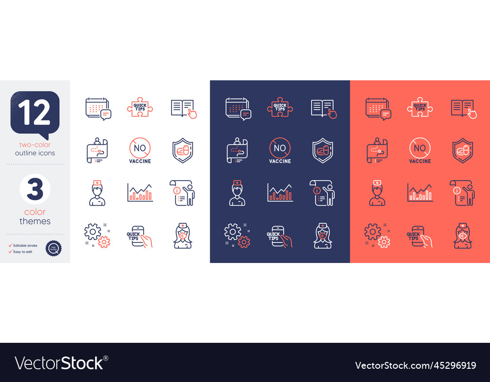 Set of read instruction quick tips and message vector image Set of read instruction quick tips and message