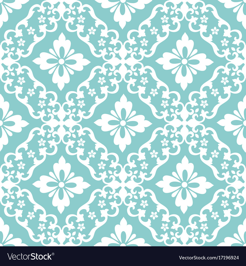 Damask seamless pattern background
