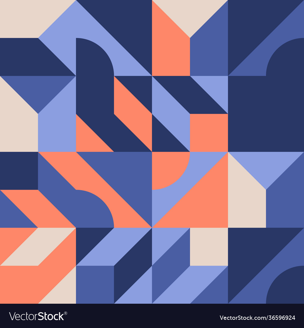 Mosaic abstract pattern design Vector Image Mosaic abstract pattern design