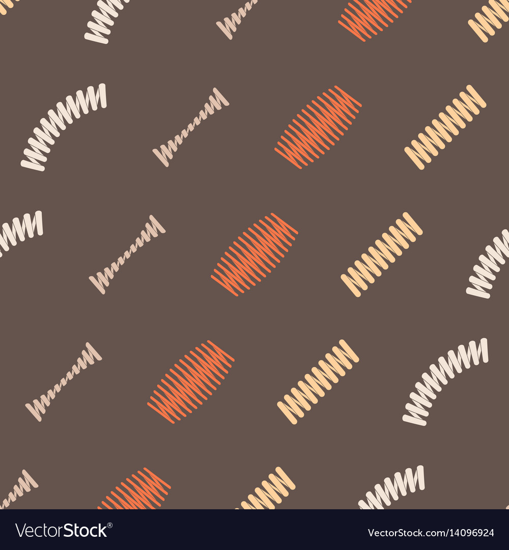 Seamless pattern with springs
