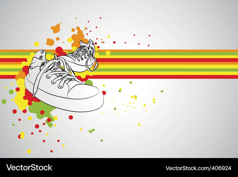 Sneakers Royalty Free Vector Image - VectorStock