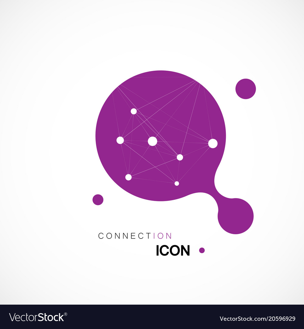 Abstract technology network and connect