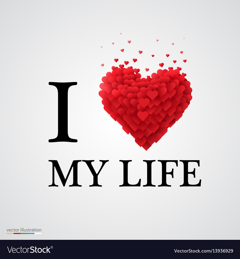 You are my love Royalty Free Vector Image - VectorStock