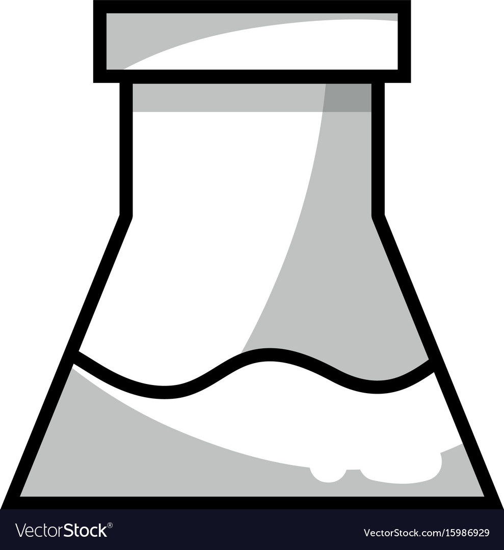 Line erlenmeyer flask to scientific experiment lab
