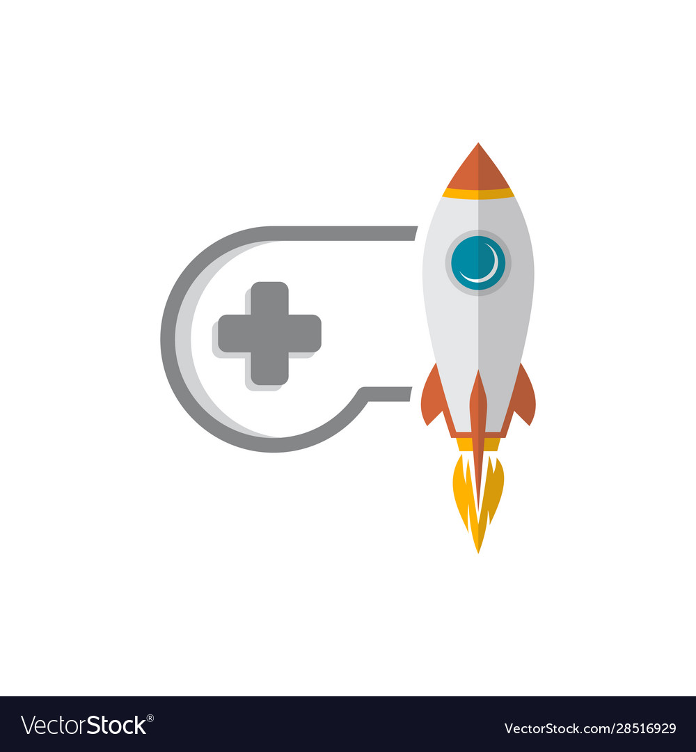Rocket game console turbo speed joystick