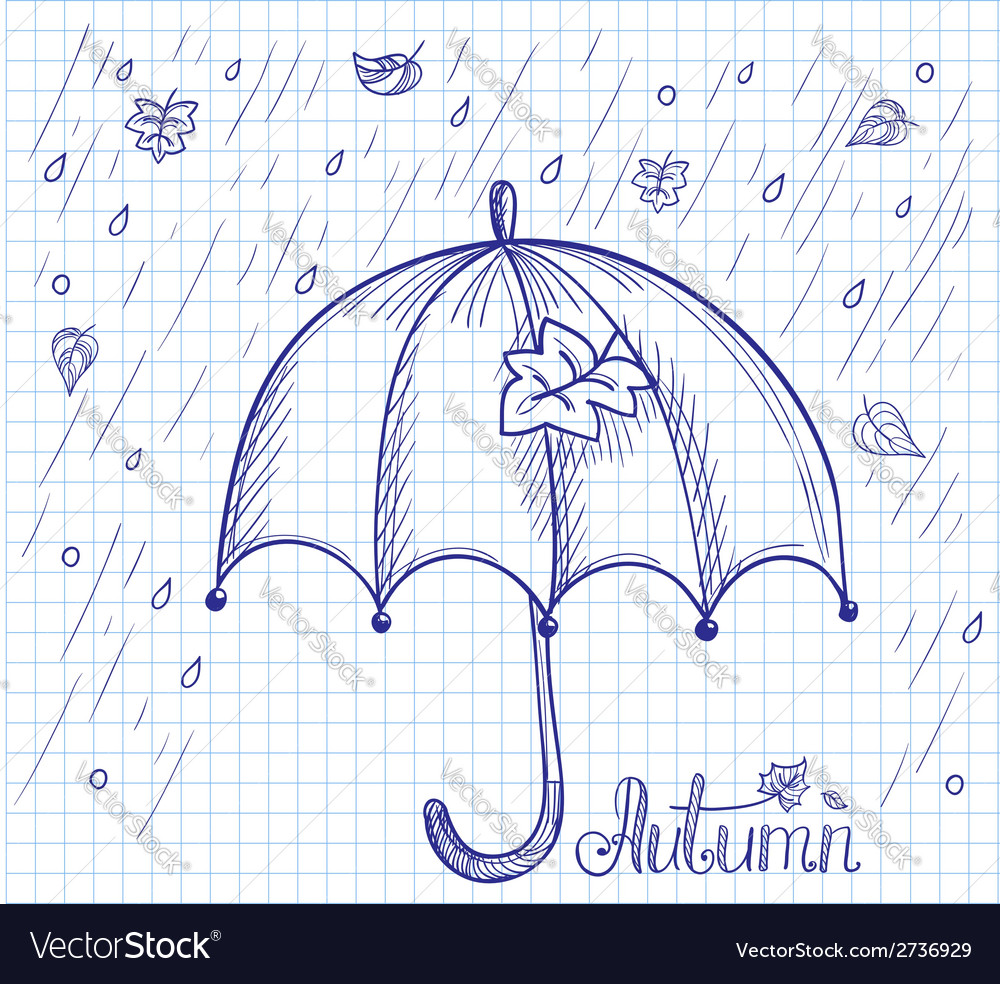 umbrella in the rain