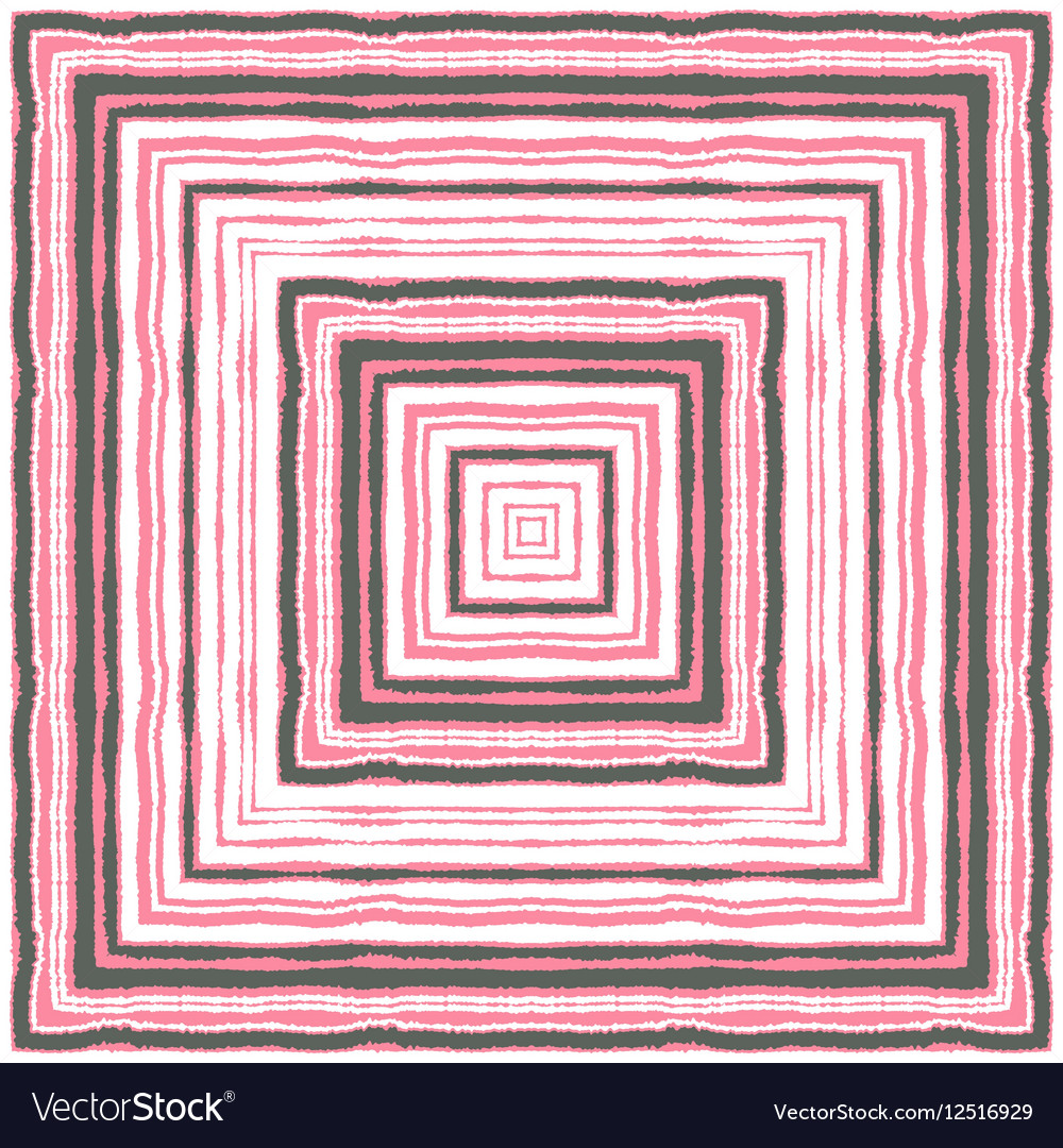 Striped rectangle pattern square lines with torn