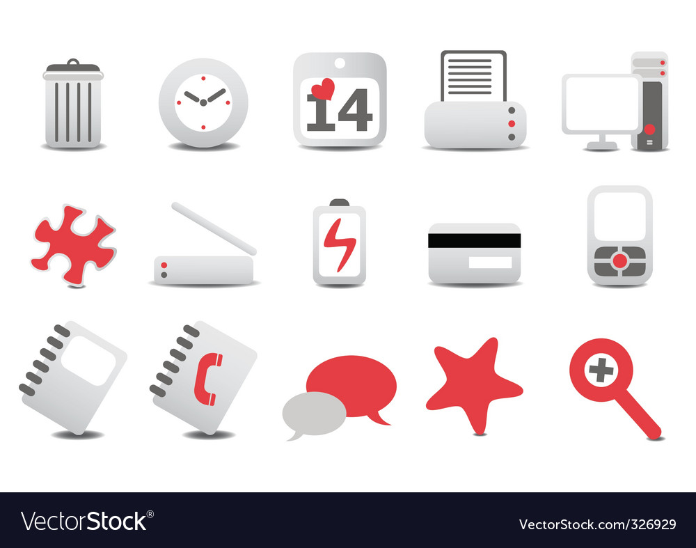 Web icons