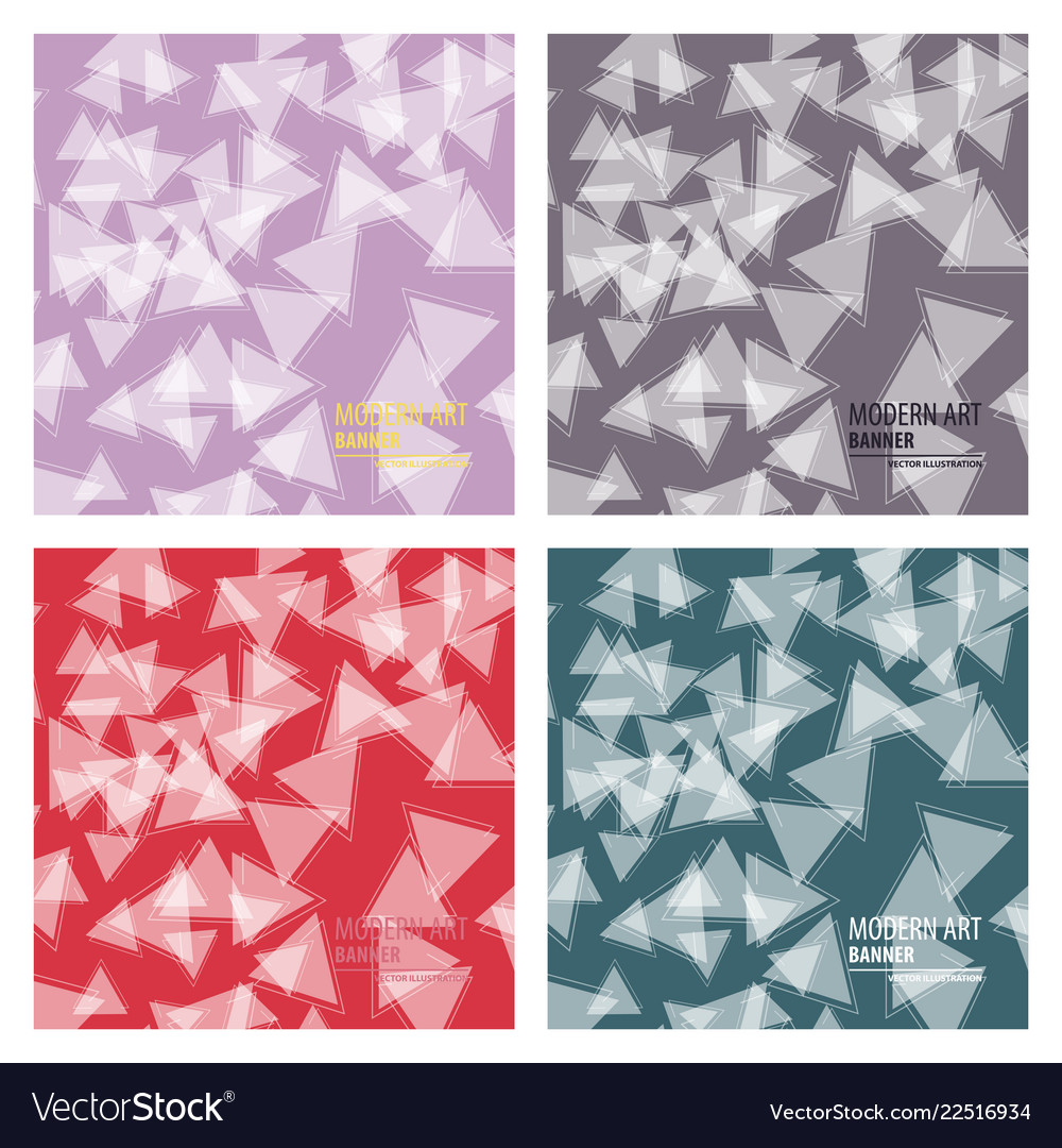 Abstract 3D Triangle Background