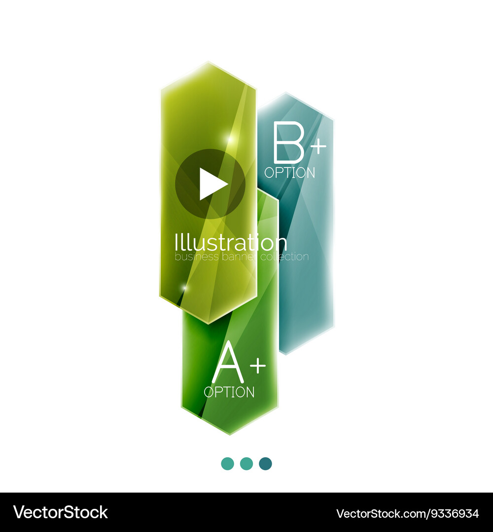 Arrow infographics element Royalty Free Vector Image