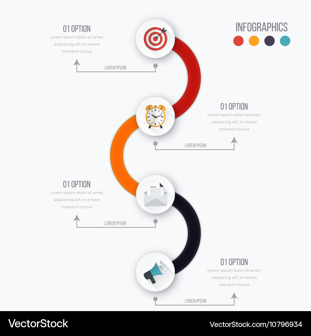 Infographic Royalty Free Vector Image - VectorStock