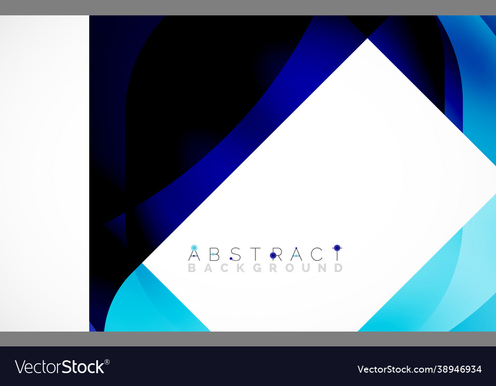 Minimal background abstract square shape vector image Minimal background abstract square shape