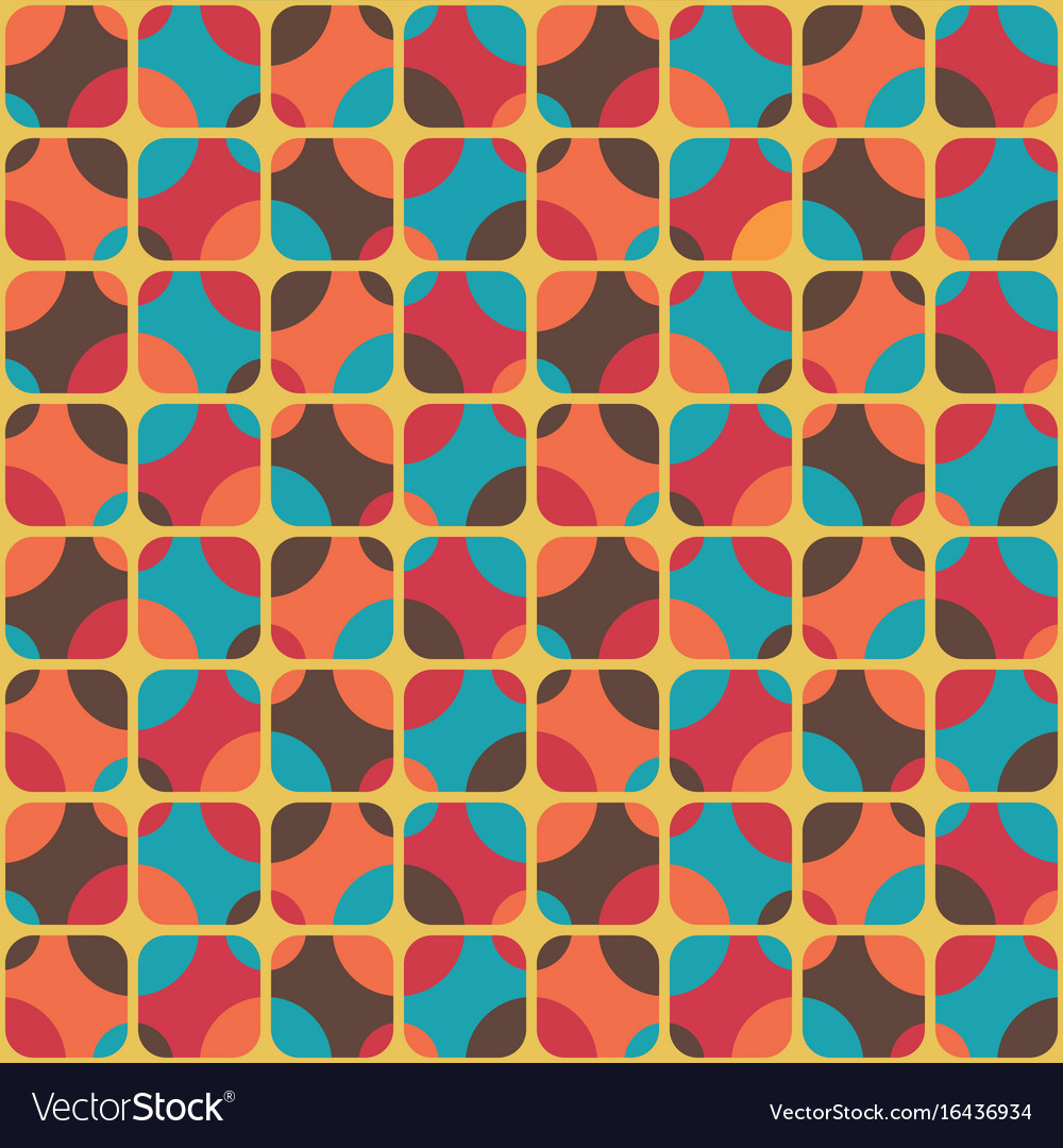 Retro Geometric Pattern