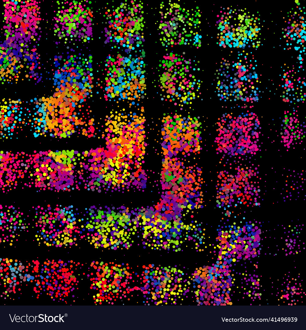Bright abstract image in a modern style vector image Bright abstract image in a modern style