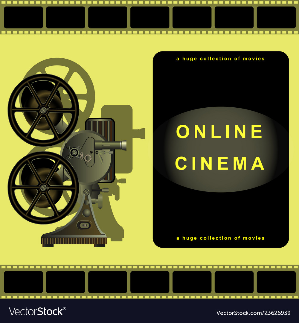 Online cinema film projector