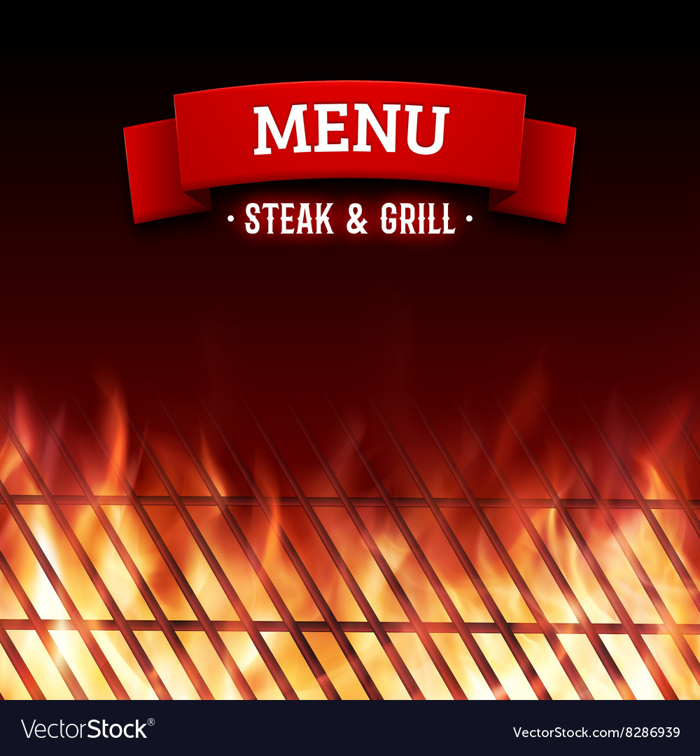 Hình nền menu nhà hàng steak và grill với những hình ảnh đầy cảm hứng sẽ làm khách hàng hết sức hứng thú. Sự rực rỡ của màu đỏ, những bức họa phác thảo của thịt bò, gia vị và nhiều loại thực phẩm khác sẽ giúp cho menu của bạn trở nên độc đáo và hấp dẫn.