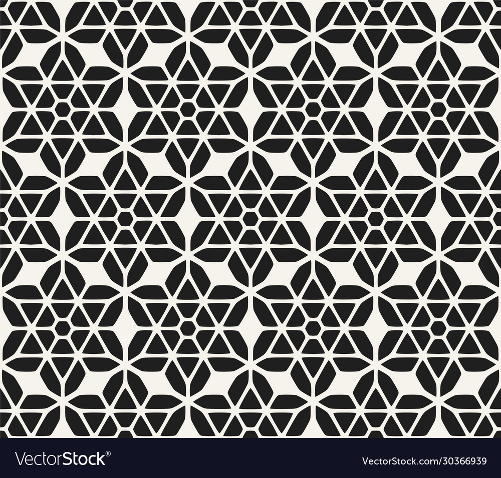 Symmetrical Star Ornament Pattern