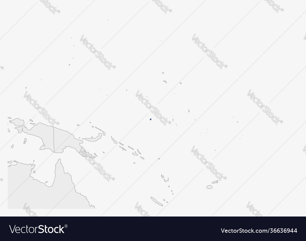 Nauru map highlighted in flag colors