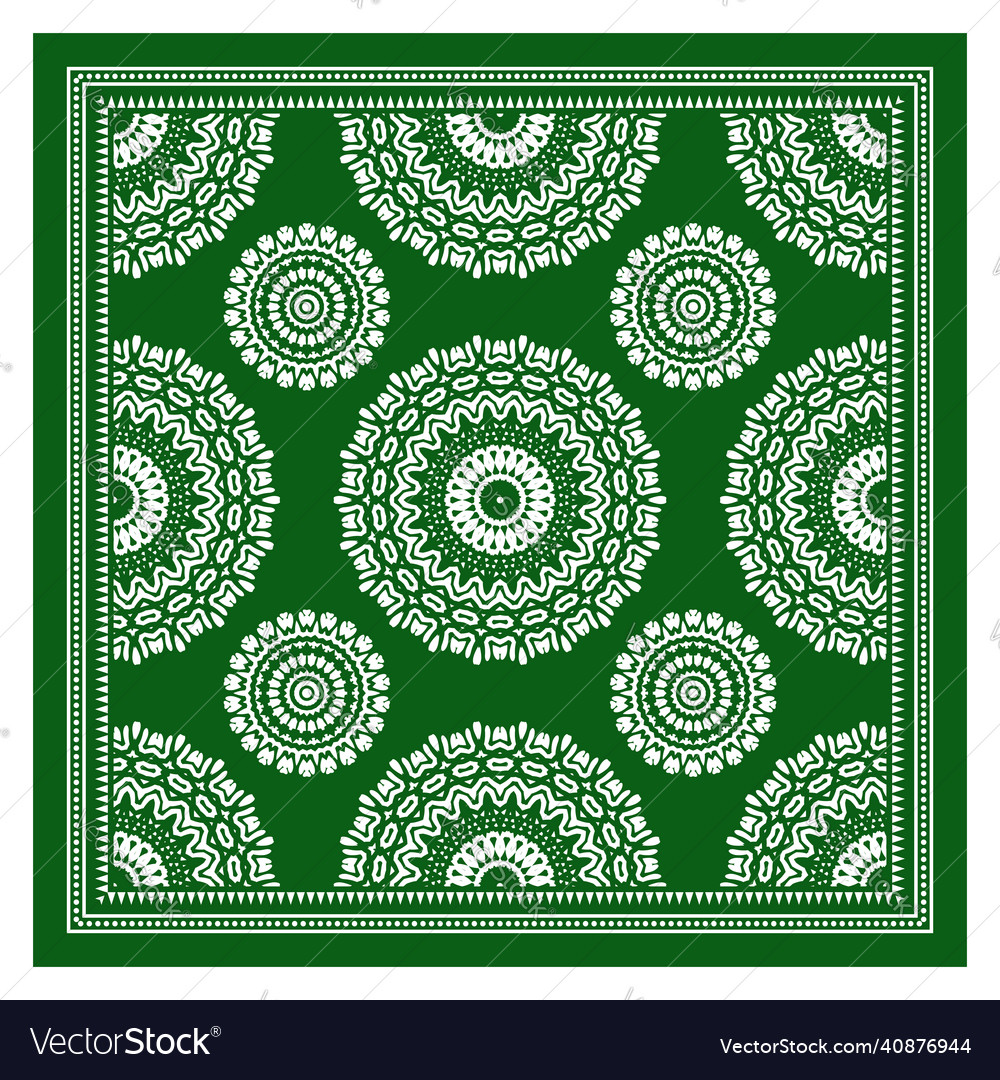 Paisley Silk Bandana