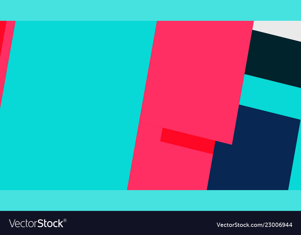 Pattern with a colored box white background vector image Pattern with a colored box white background