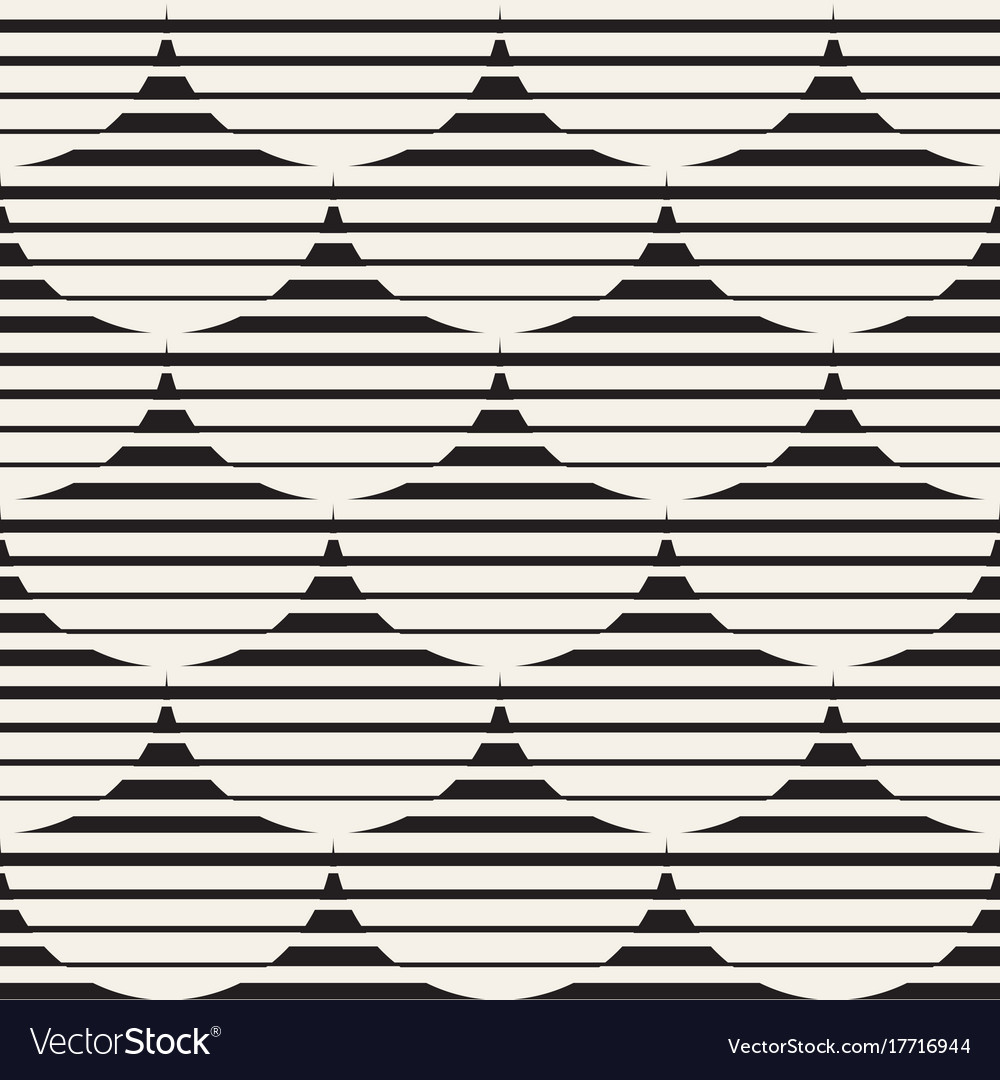 Seamless rounded lines pattern abstract