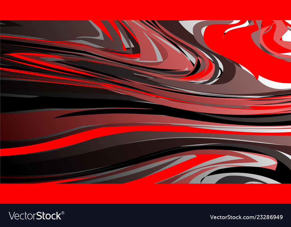 Abstract colorful background with red style wave vector image Abstract colorful background with red style wave