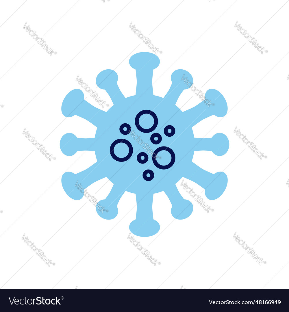 Coronavirus covid 19 icon vector image Coronavirus covid 19 icon