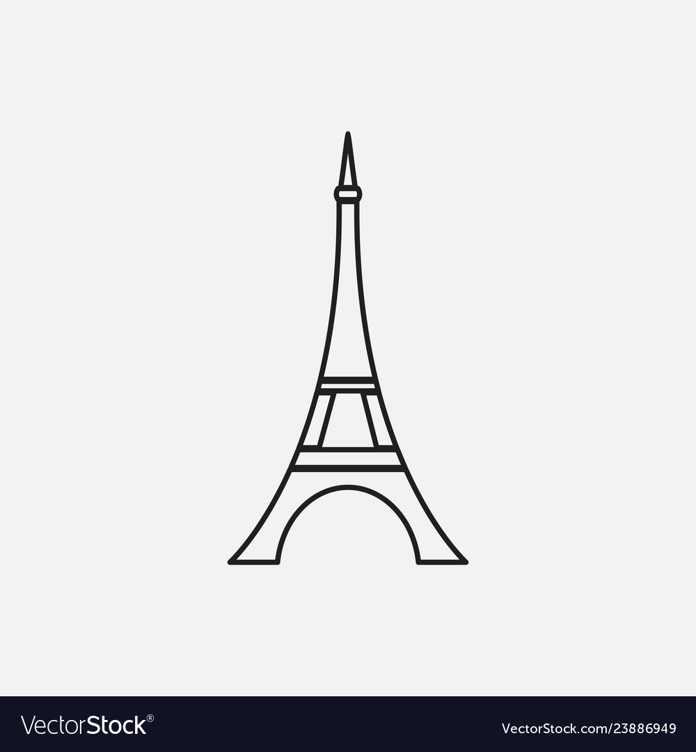 Eiffel tower vector image Eiffel tower