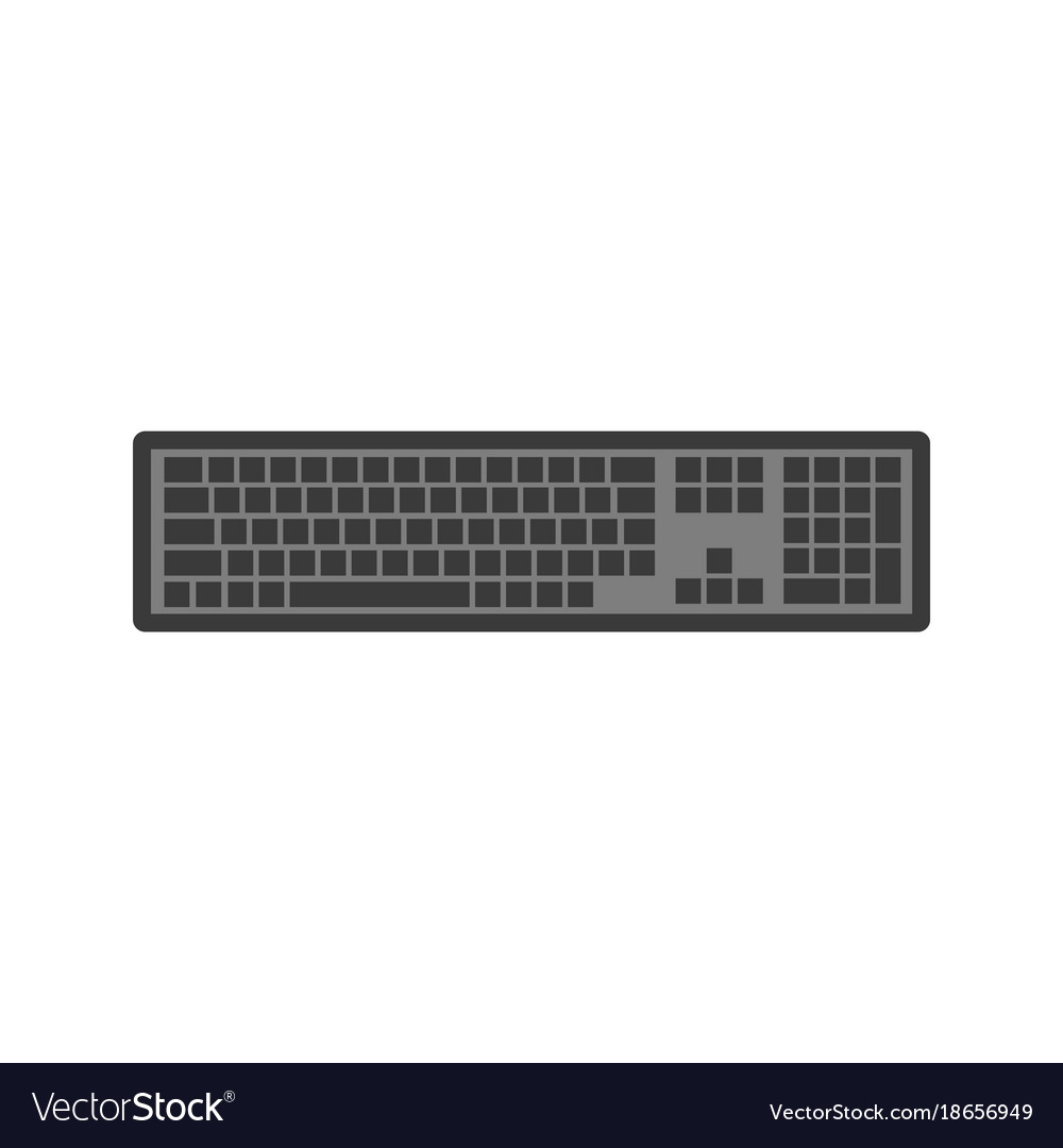 Isolated keyboard device