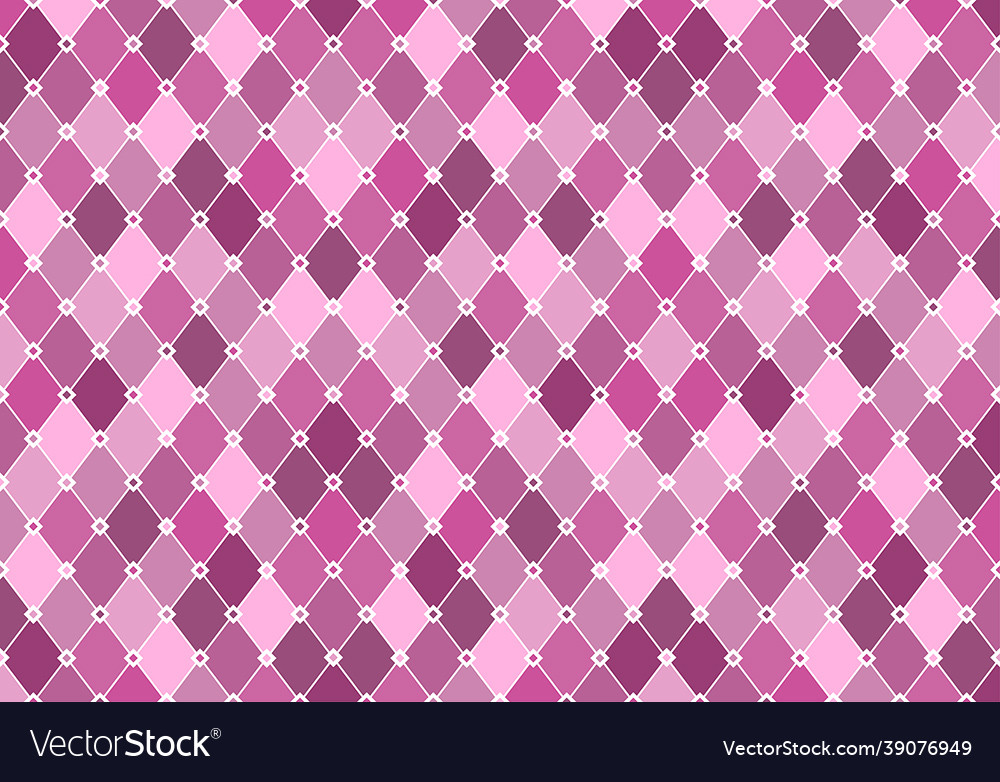 Lila Diamant Grid Muster