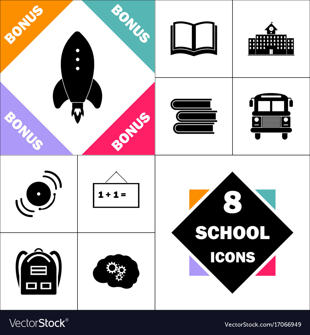 Rocket computer symbol