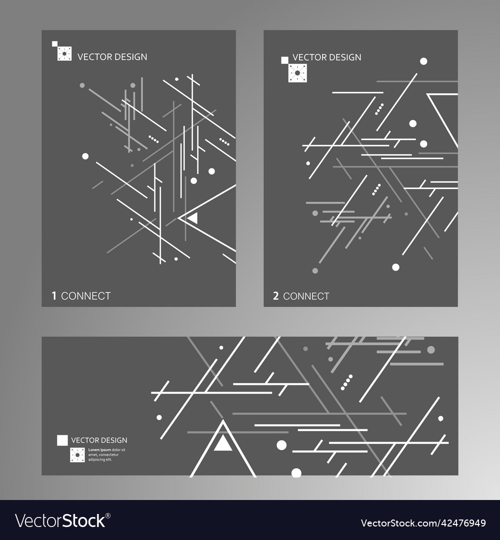 Triangle abstract background geometric