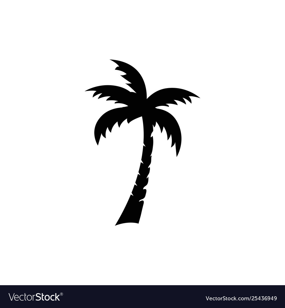 Tropical Palm Tree Icons