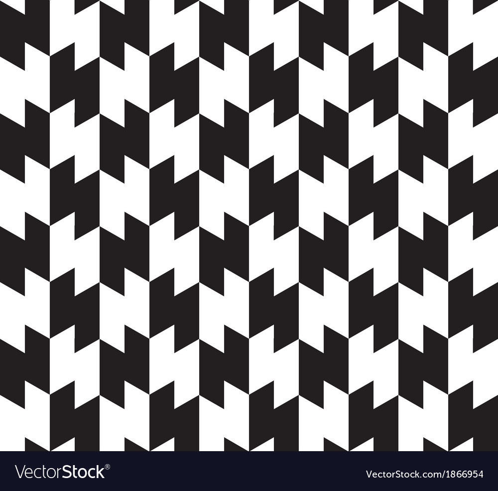 Vector modern seamless geometry pattern trippy, black and white