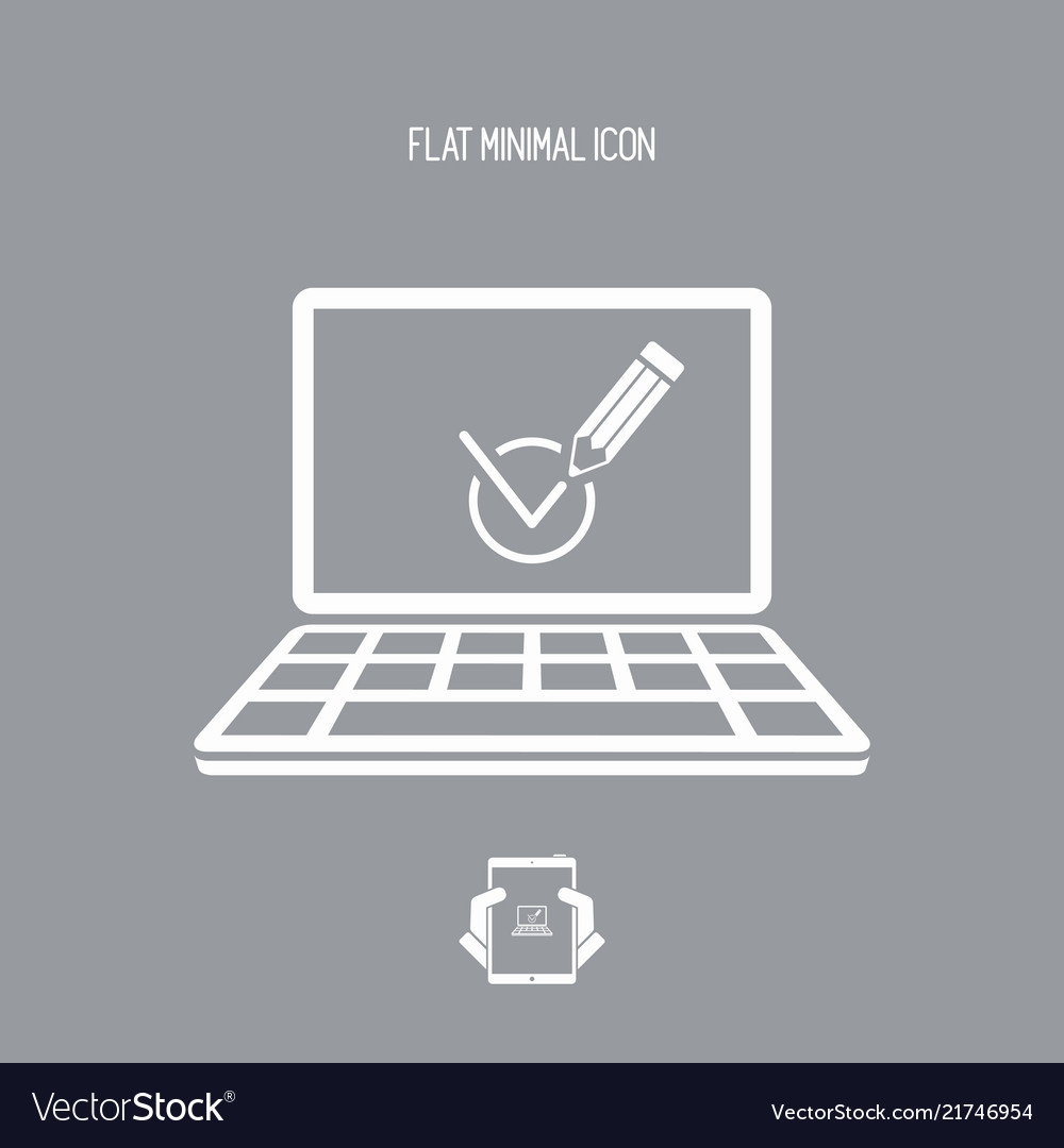 Checking computer options icon