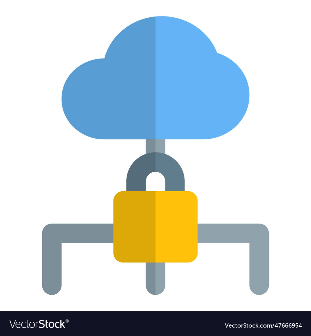 Cloud server used to execute apps and store data