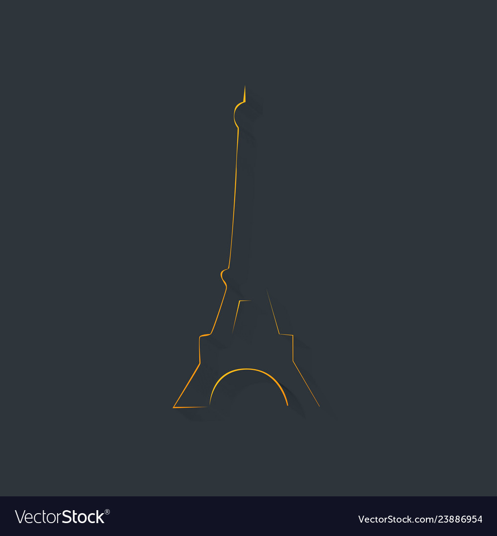 Eiffel tower vector image Eiffel tower