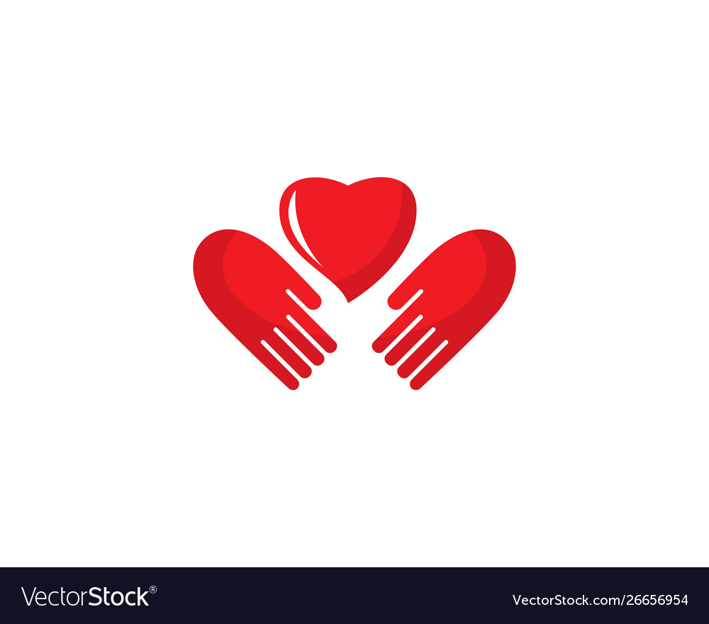 Hand care logo Royalty Free Vector Image - VectorStock