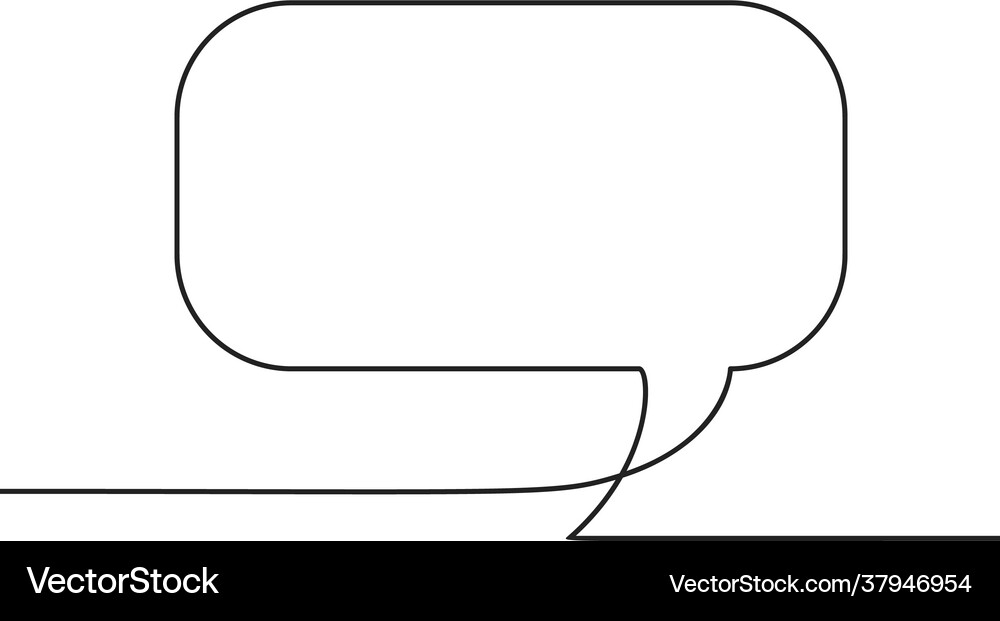 Speech bubble Royalty Free Vector Image - VectorStock