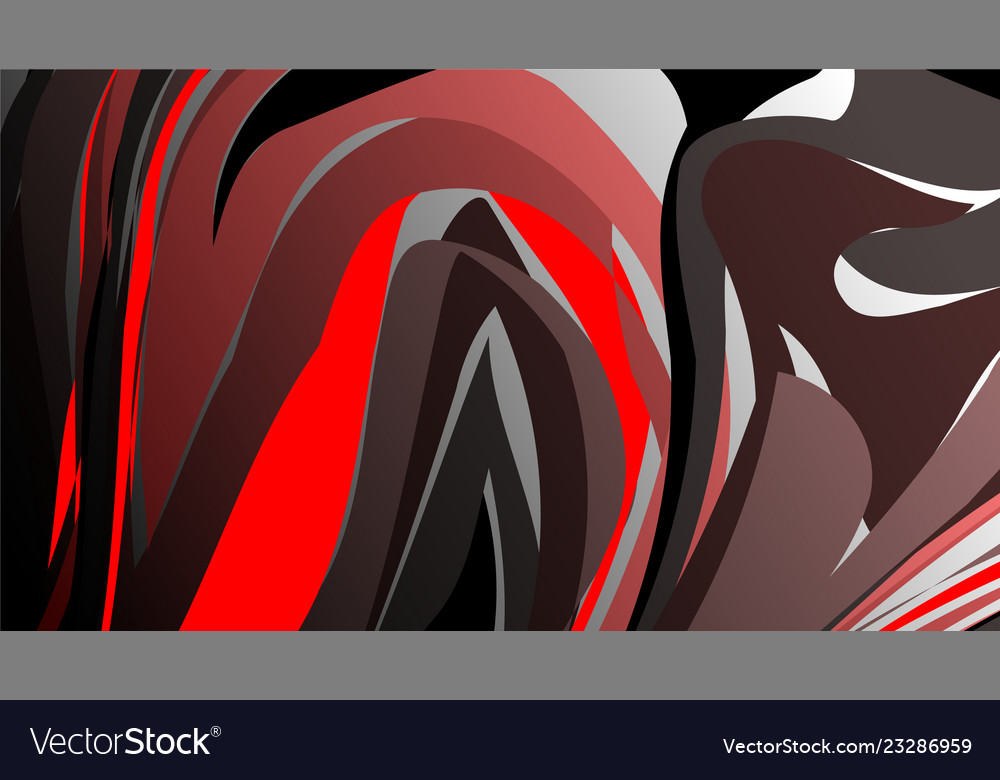Abstract colorful background with red style wave vector image Abstract colorful background with red style wave