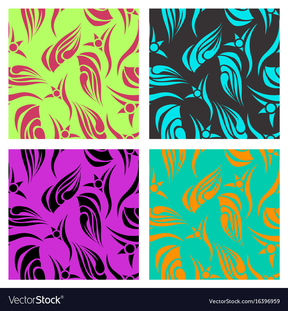Assembly of patterns in striped style