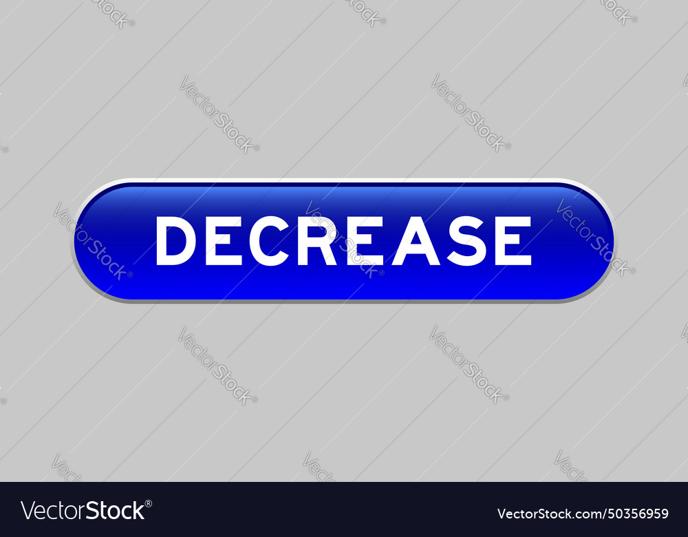 Blue color capsule shape button with word vector image Blue color capsule shape button with word