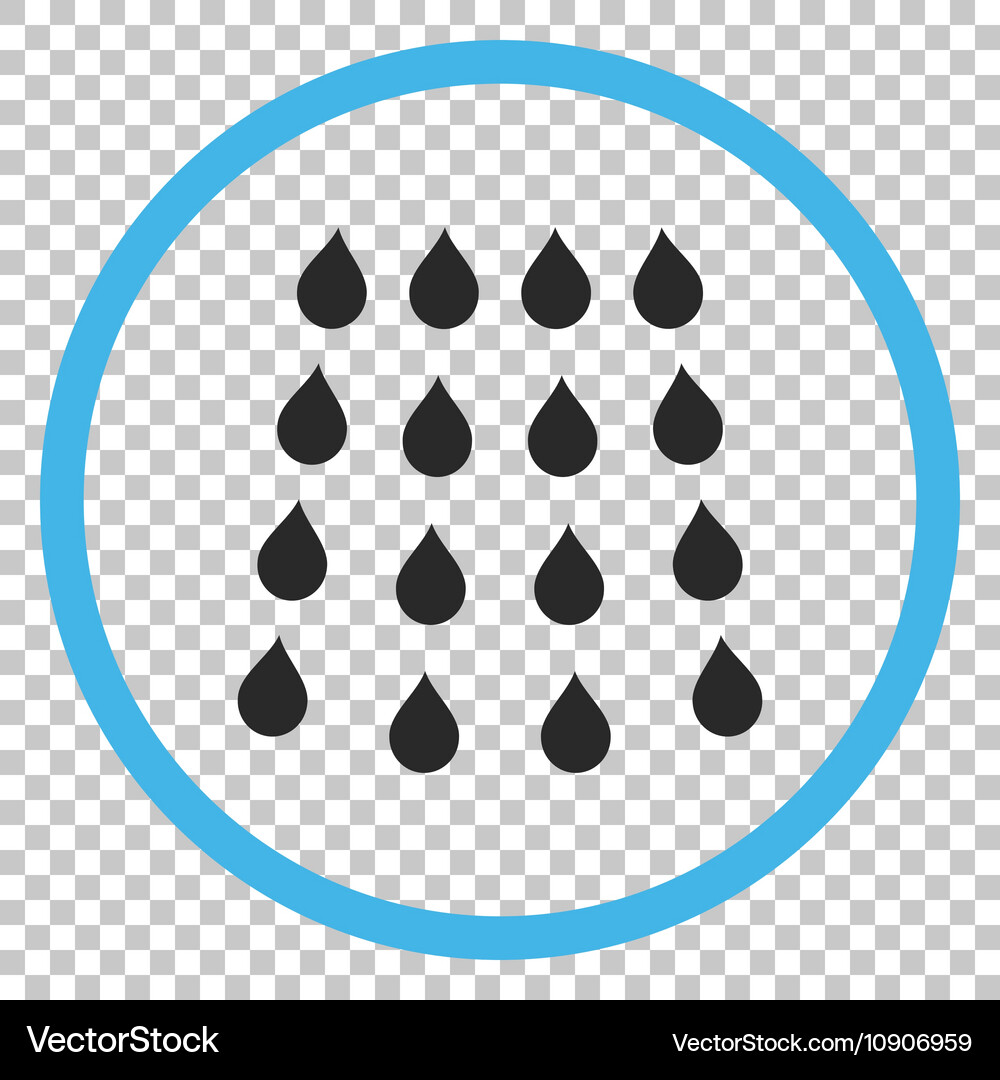 Drops Icon Royalty Free Vector Image - VectorStock