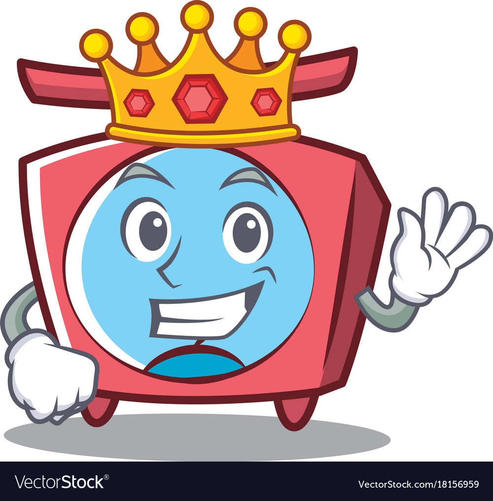 King scale character cartoon style