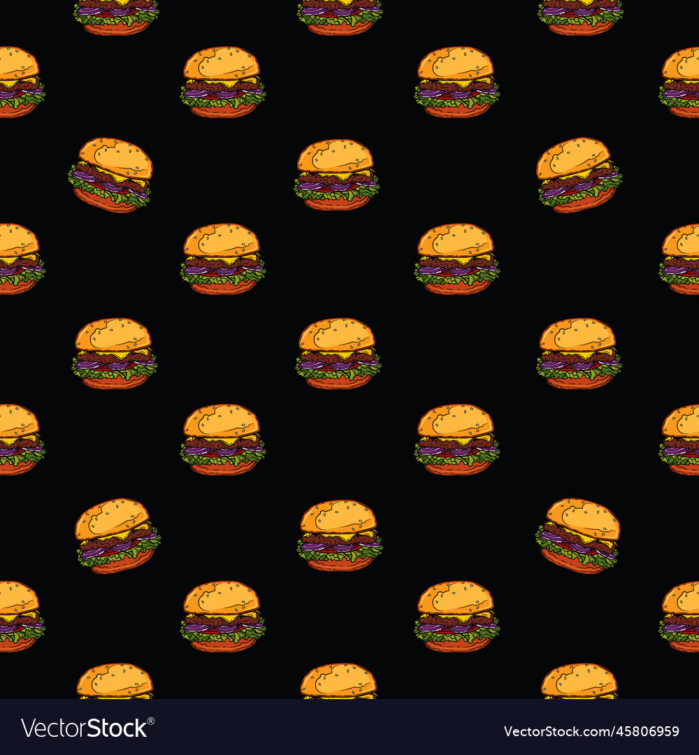 Seamless pattern vector image Seamless pattern