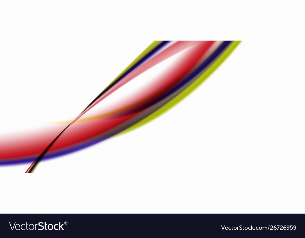 Trendy abstract wave blur pattern multicolored