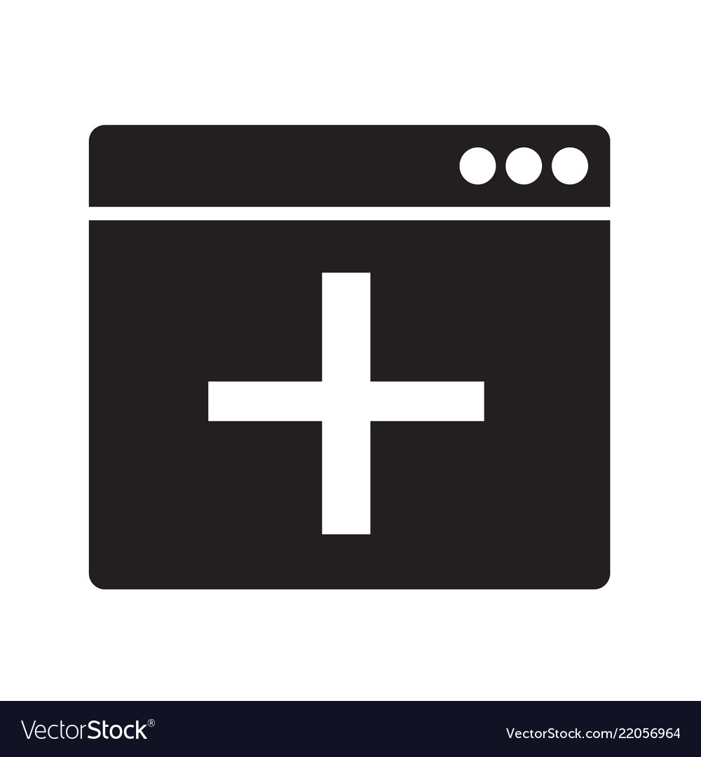 Add new window icon design