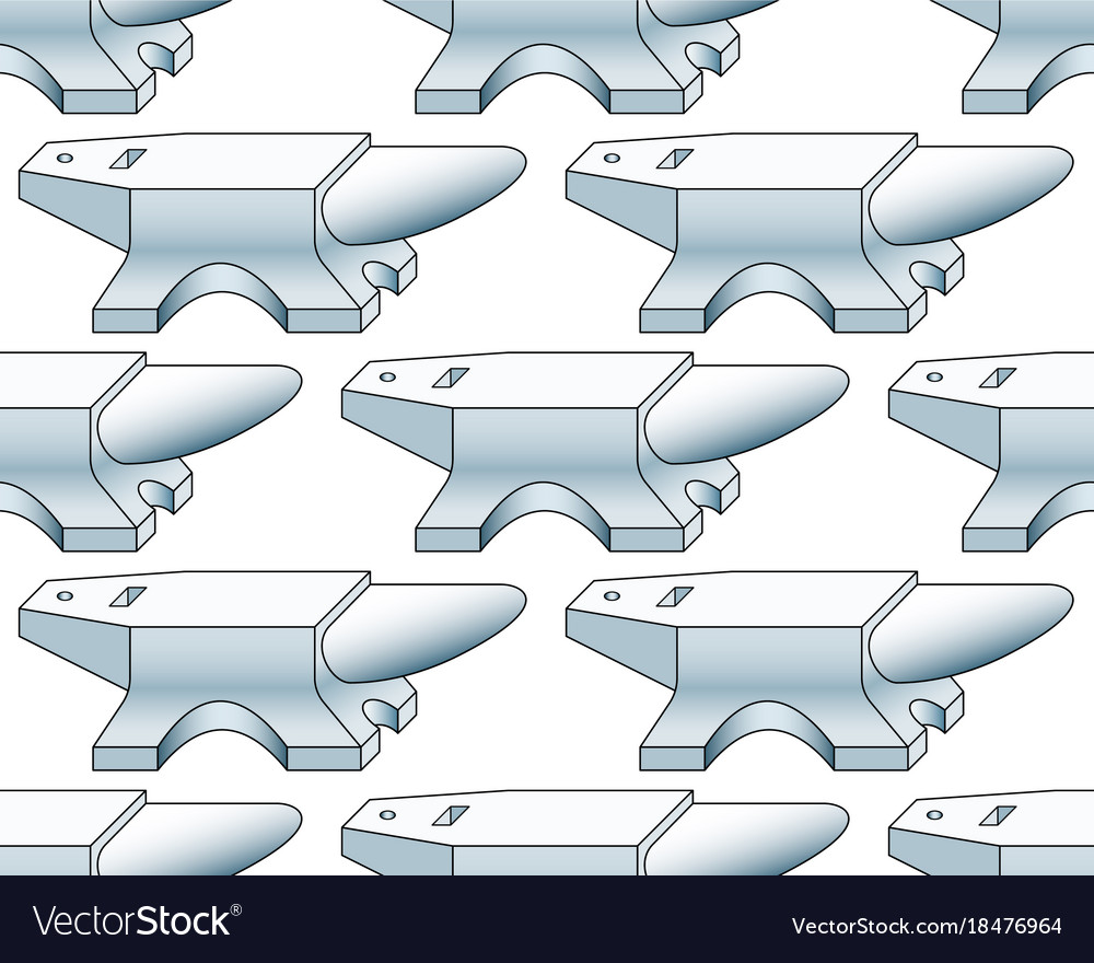 Anvil tool pattern