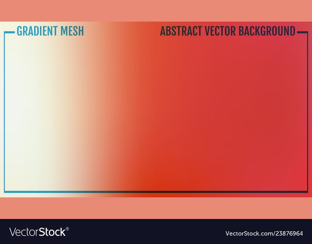 Gradient mesh abstract background modern screen vector image Gradient mesh abstract background modern screen